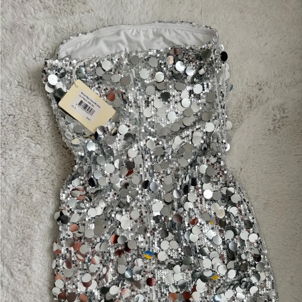 Peppermayo silver mini dress - Picture 4 of 4